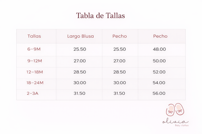Conjunto rosa de flores bordadas con top canalé