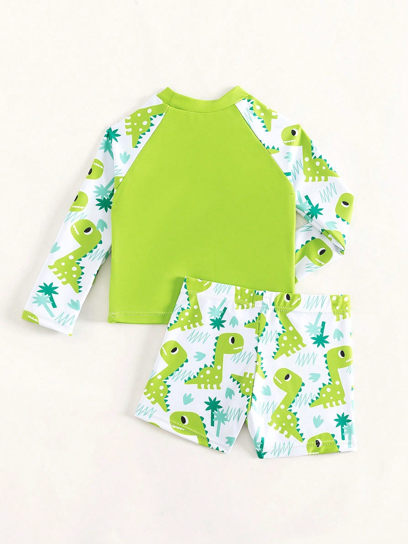 Traje de baño para bebé con estampado de dinosaurios