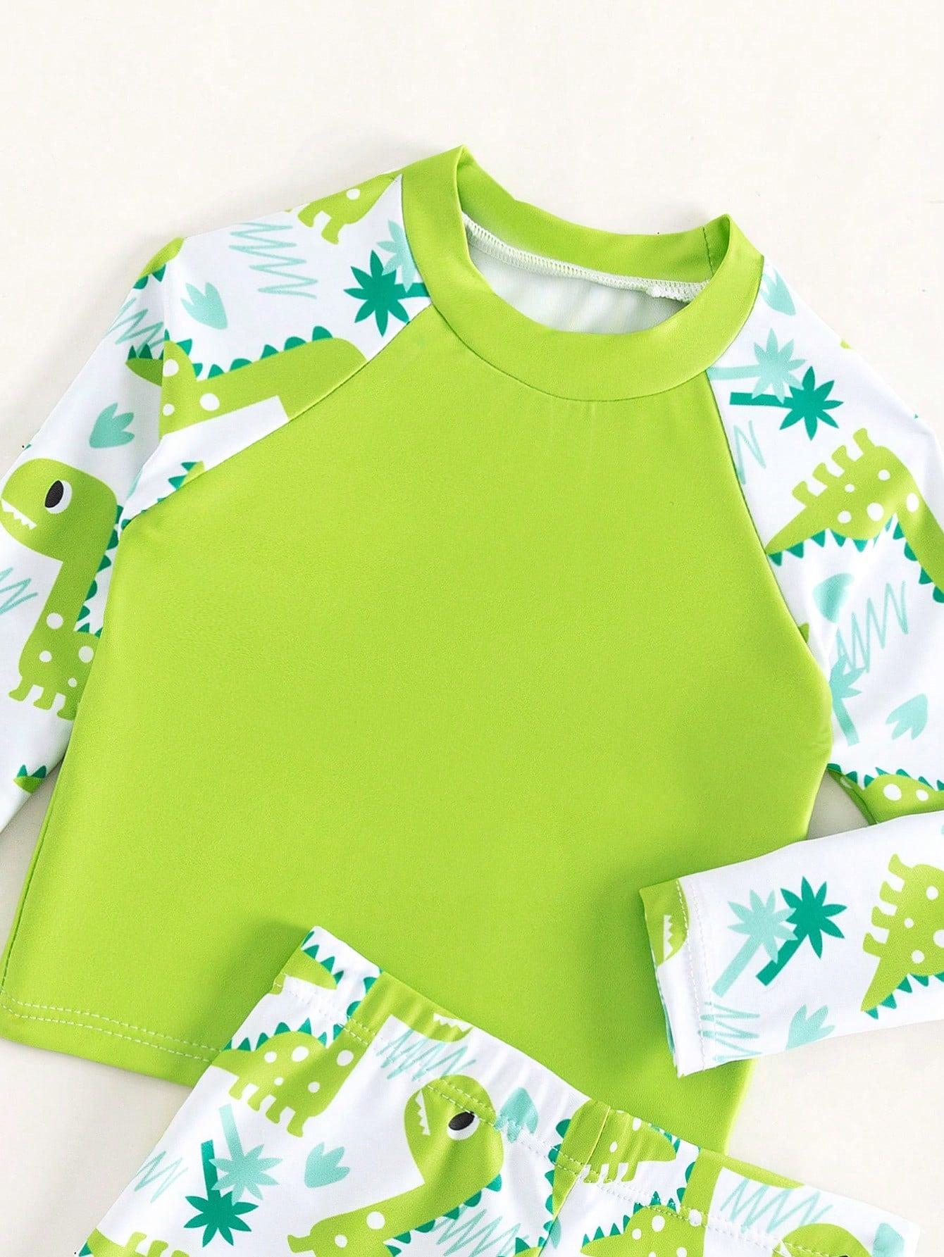 Traje de baño para bebé con estampado de dinosaurios