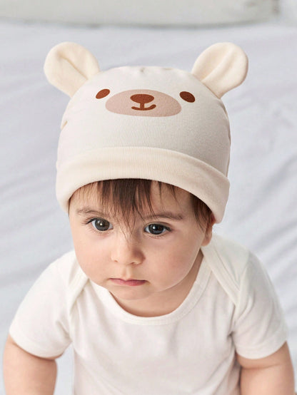 Set Gorros Multicolor Con Orejas De Oso