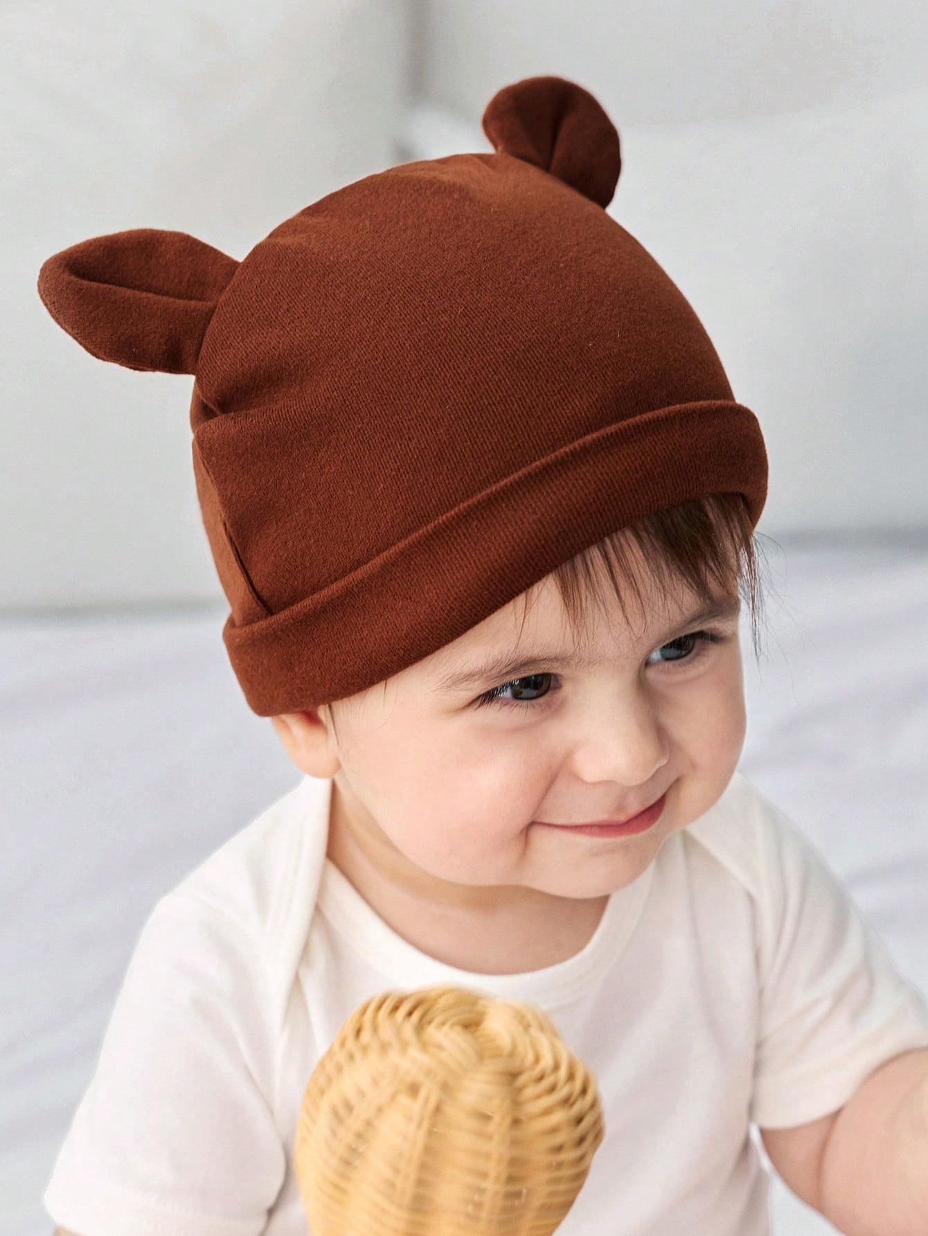 Set Gorros Multicolor Con Orejas De Oso