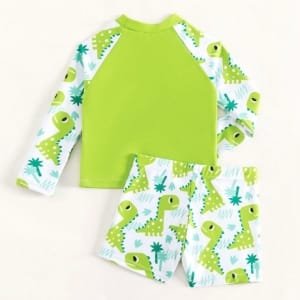 Traje de baño para bebé niño con estampado de tortuga