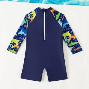 Traje de baño de dinosaurios para niños