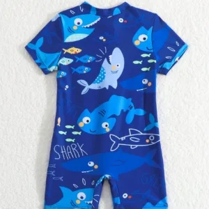 Bañador para bebé con estampado de Tiburones