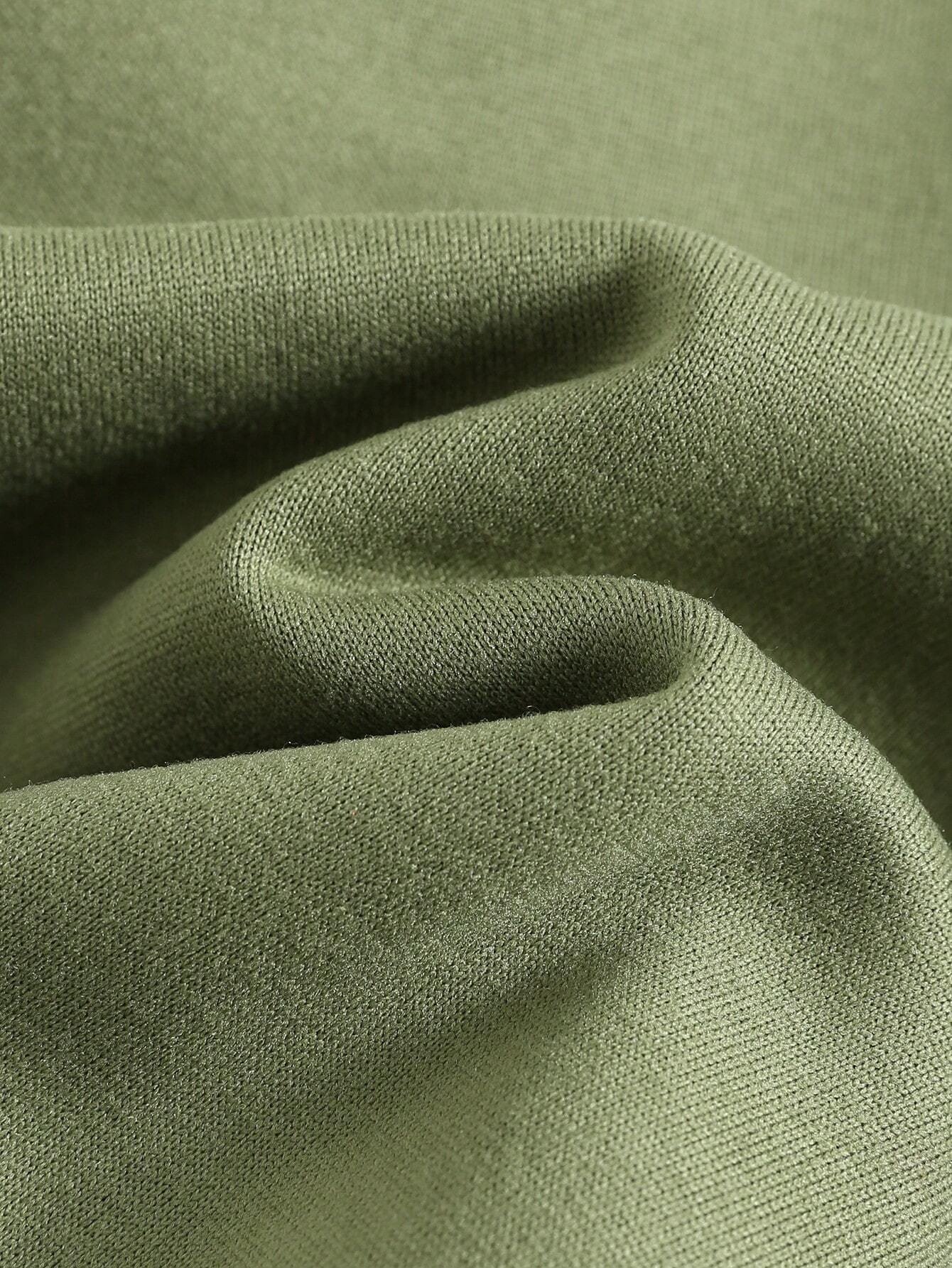 Sudadera verde con dinosaurio y capucha divertida