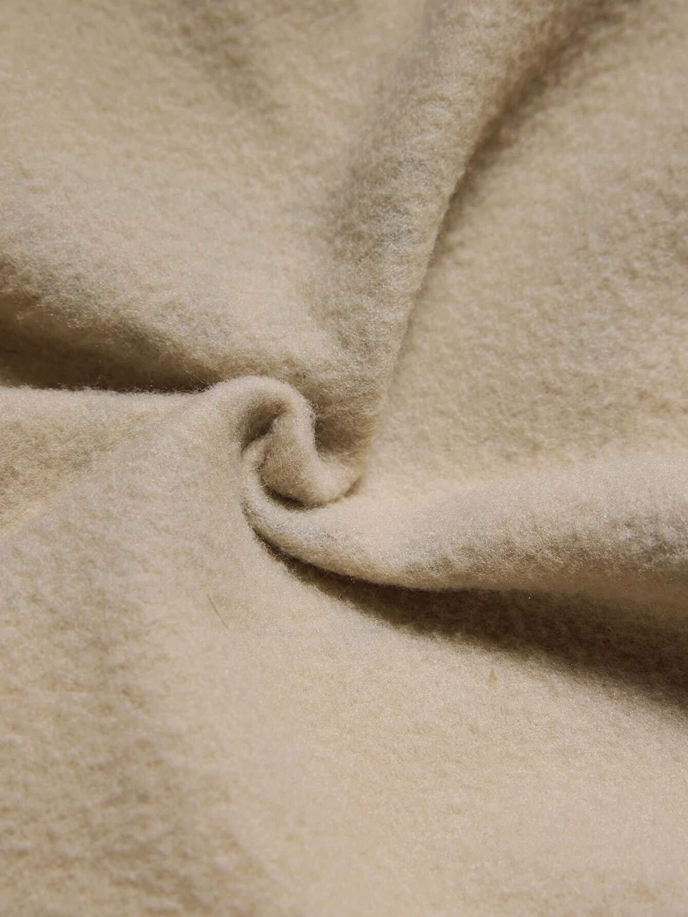 Conjunto caqui para bebé con sudadera y pantalón leopardo