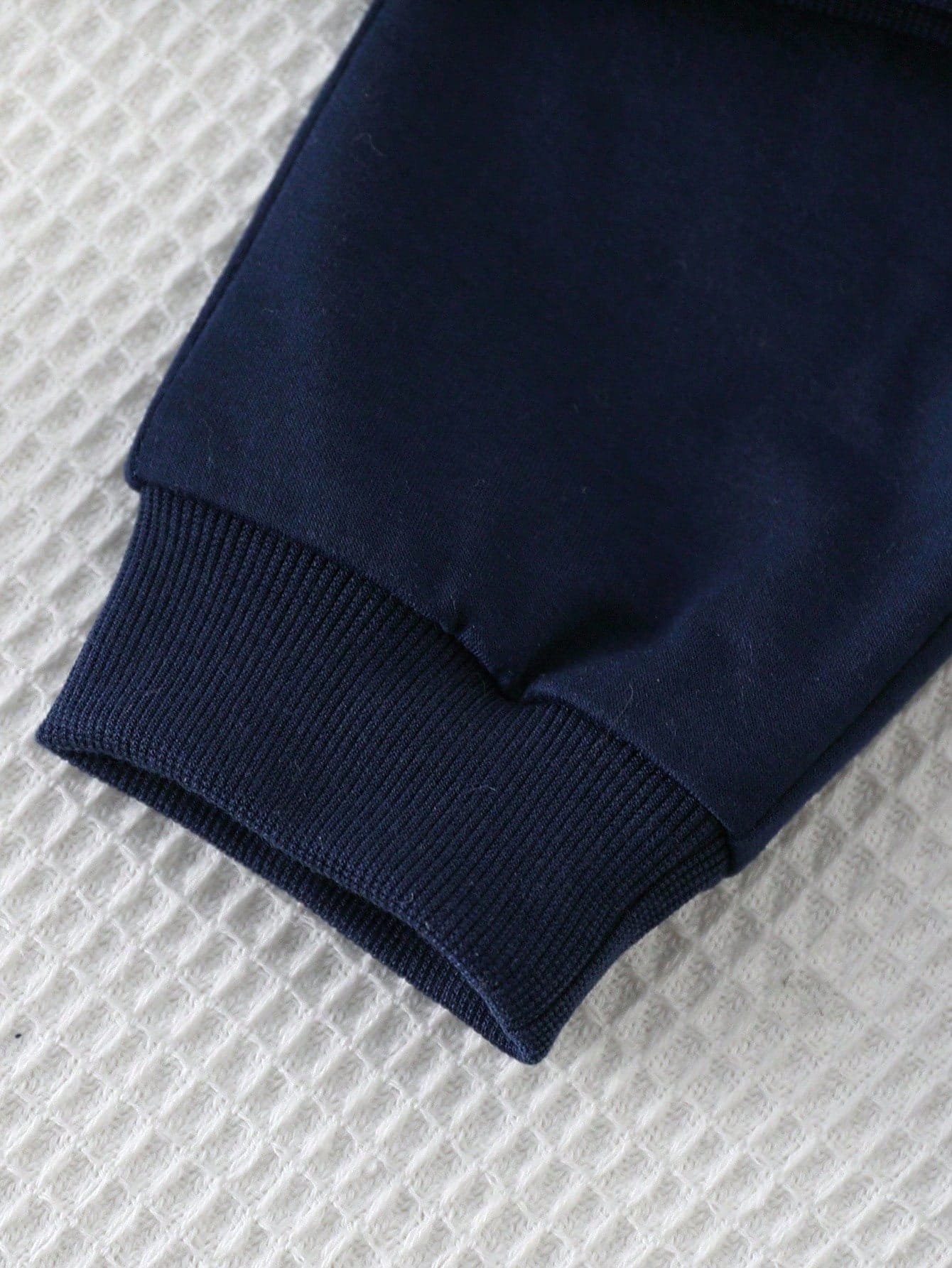 Conjunto Azul Marino Rayas Oso Bebé Niño Dos Piezas